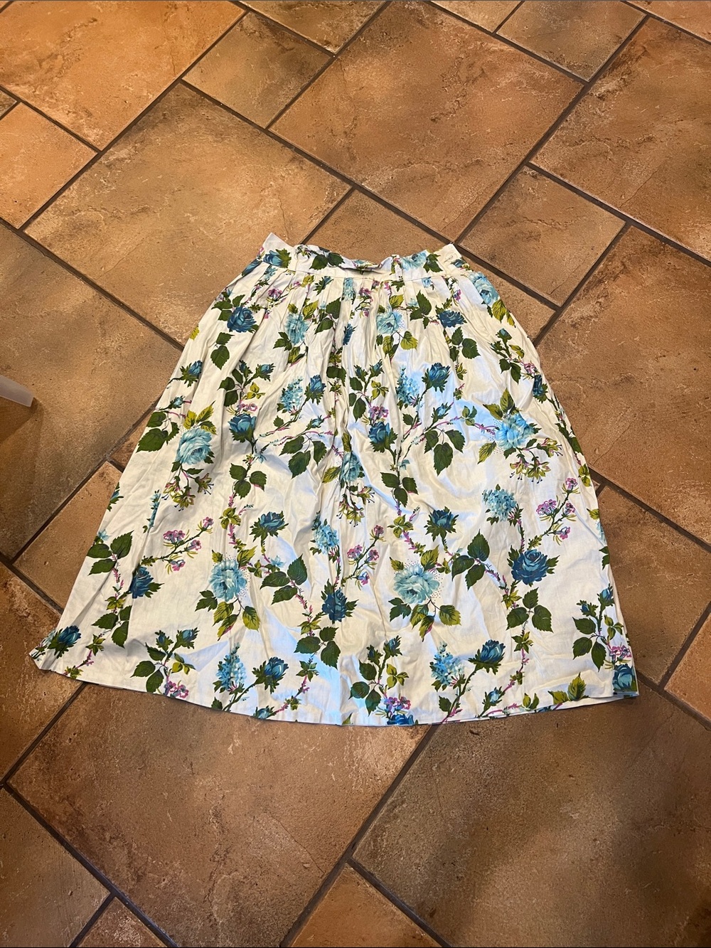 VINTAGE 1970’s FLORAL SKIRT